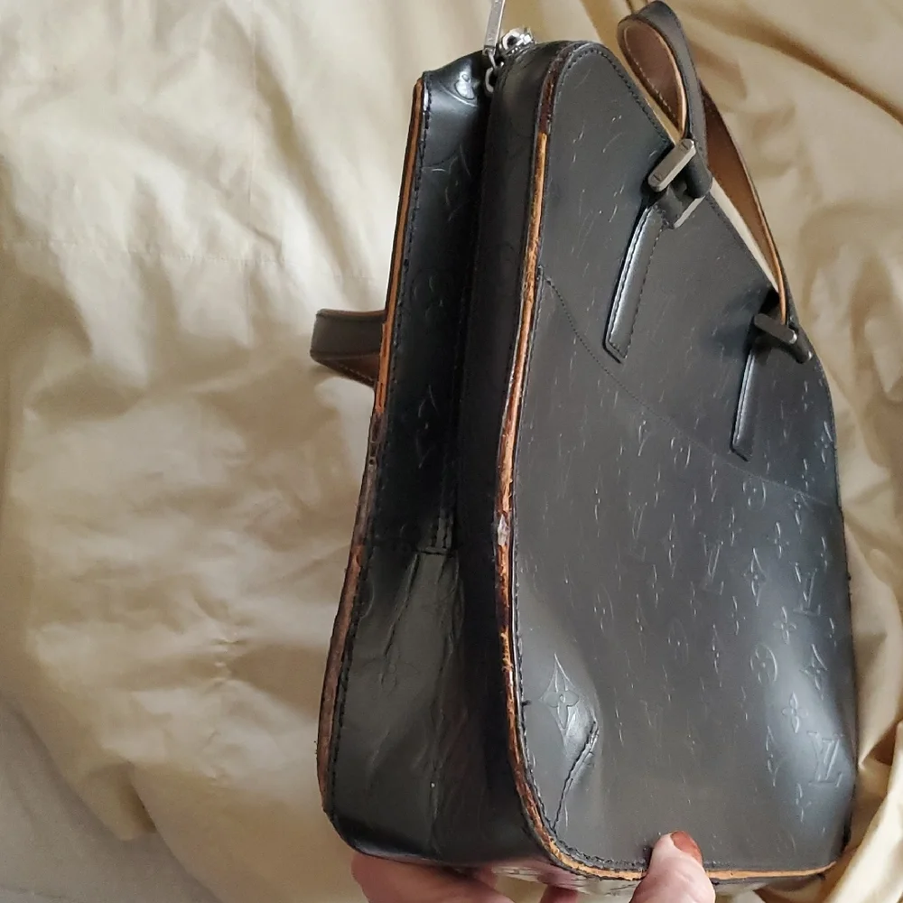 Louis Vuitton Black Monogrammed Bag